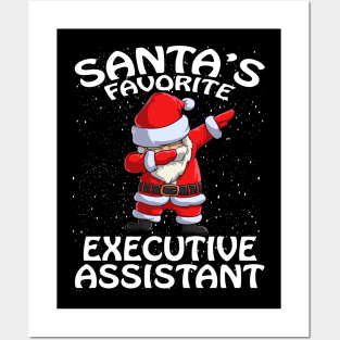 Santas Favorite Executive Assistant Christmas Posters and Art